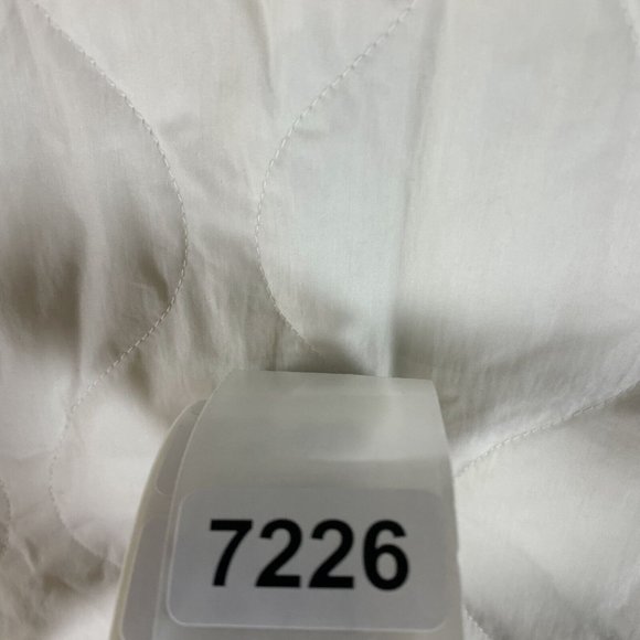 Alpine Design‎ Jacket Women's Large Ivory Cotton Quilted Long Sleeve Pocket 7226 - Picture 9 of 9